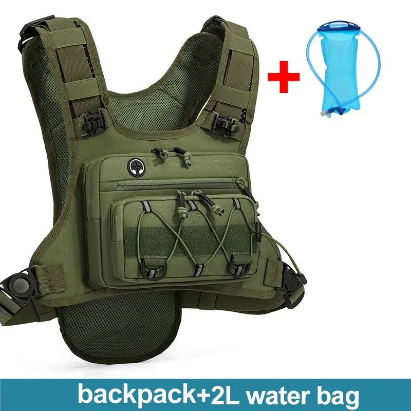 Tactical Running Hydration Chest Vest