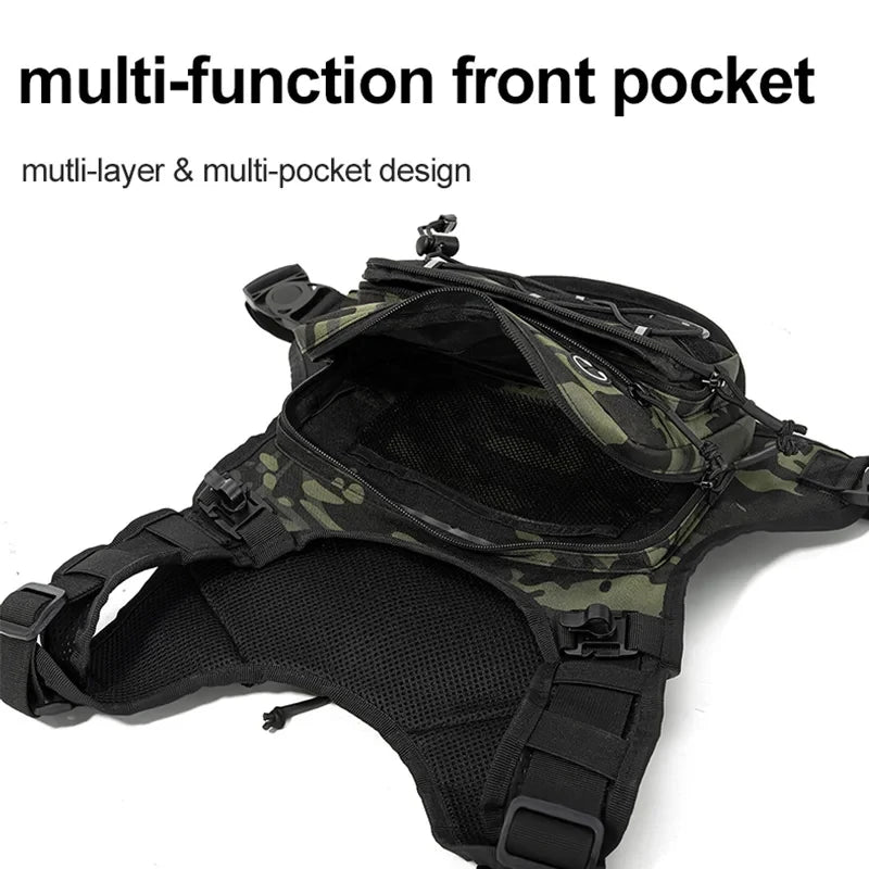 Tactical Running Hydration Chest Vest