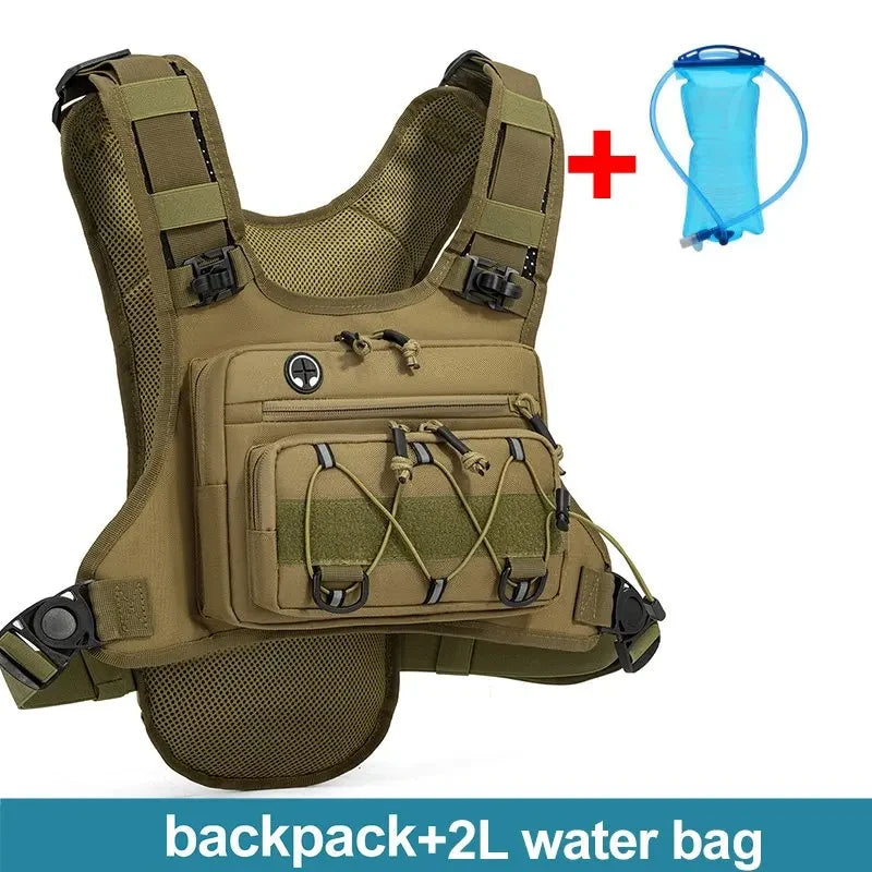 Tactical Running Hydration Chest Vest