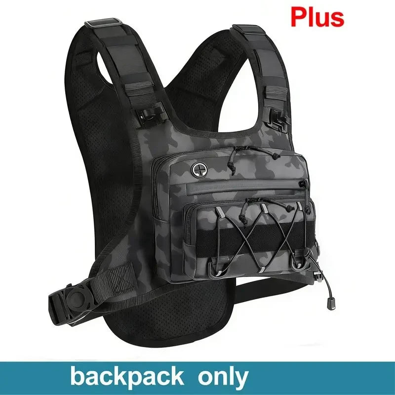 Tactical Running Hydration Chest Vest