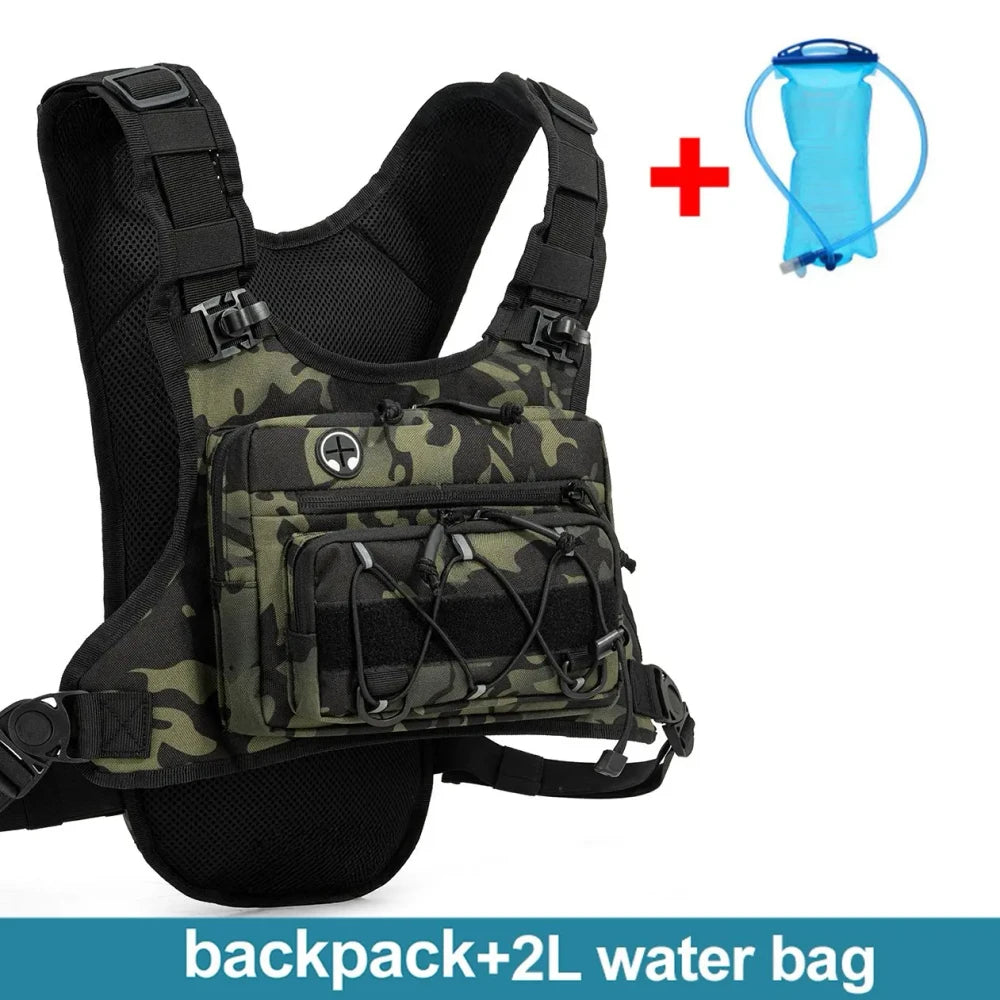 Tactical Running Hydration Chest Vest